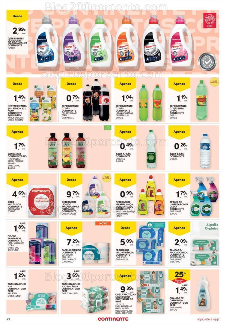 Antevisão Folheto CONTINENTE Promoções de 26 setembro a 2 outubro