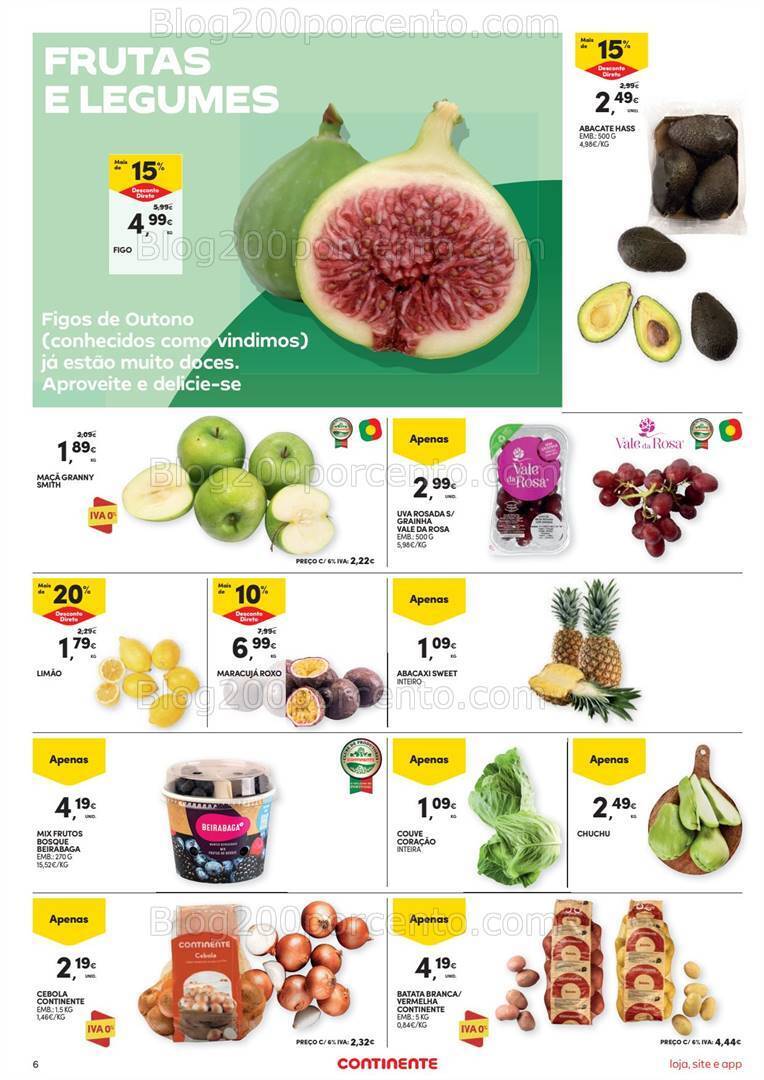 Antevisão Folheto CONTINENTE Promoções de 26 setembro a 2 outubro