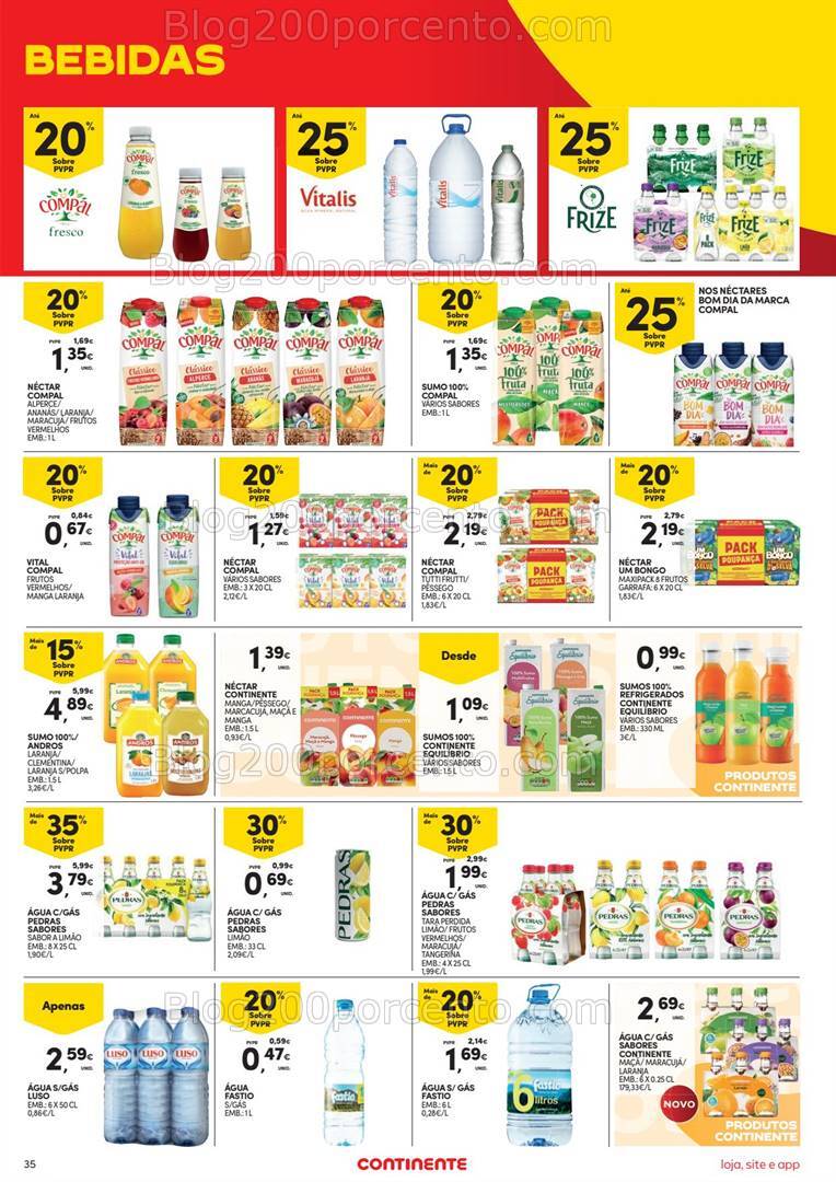 Antevisão Folheto CONTINENTE Promoções de 27 agosto a 2 setembro