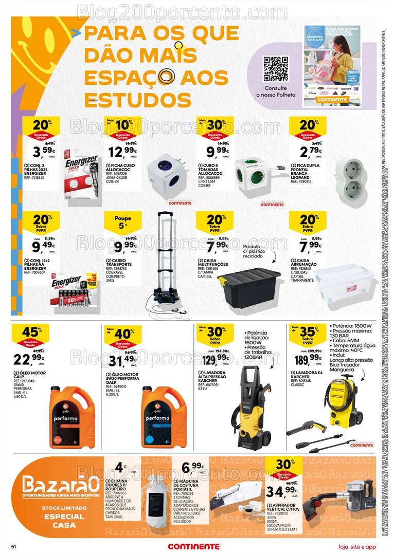 Antevisão Folheto CONTINENTE Promoções de 27 agosto a 2 setembro