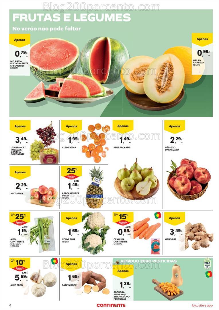 Antevisão Folheto CONTINENTE Promoções de 27 agosto a 2 setembro