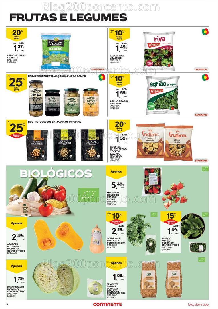 Antevisão Folheto CONTINENTE Promoções de 27 agosto a 2 setembro