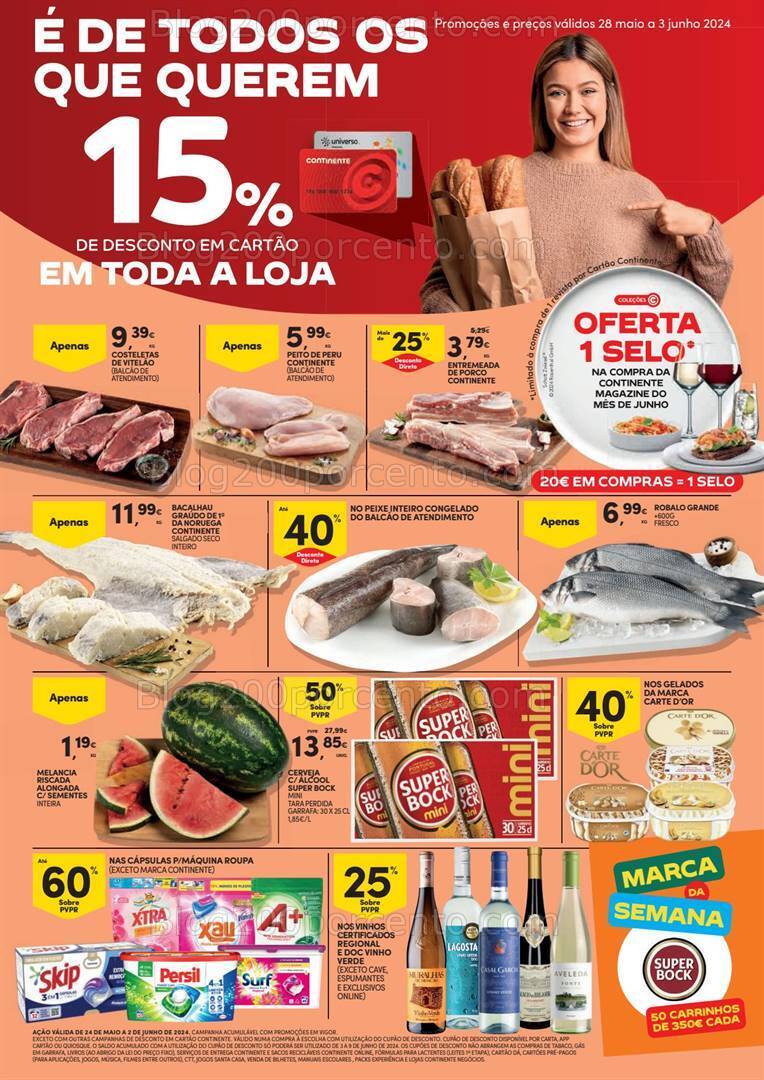 Antevisão Folheto CONTINENTE Promoções de 28 maio a 3 junho