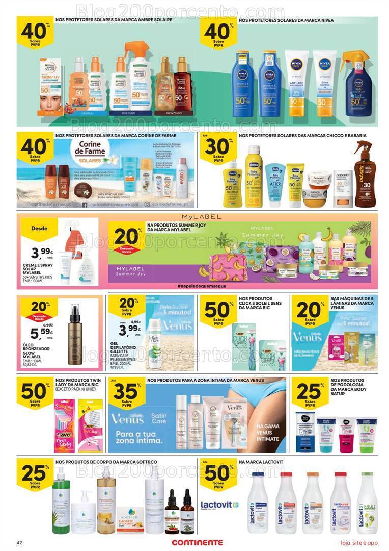 Antevisão Folheto CONTINENTE Promoções de 28 maio a 3 junho