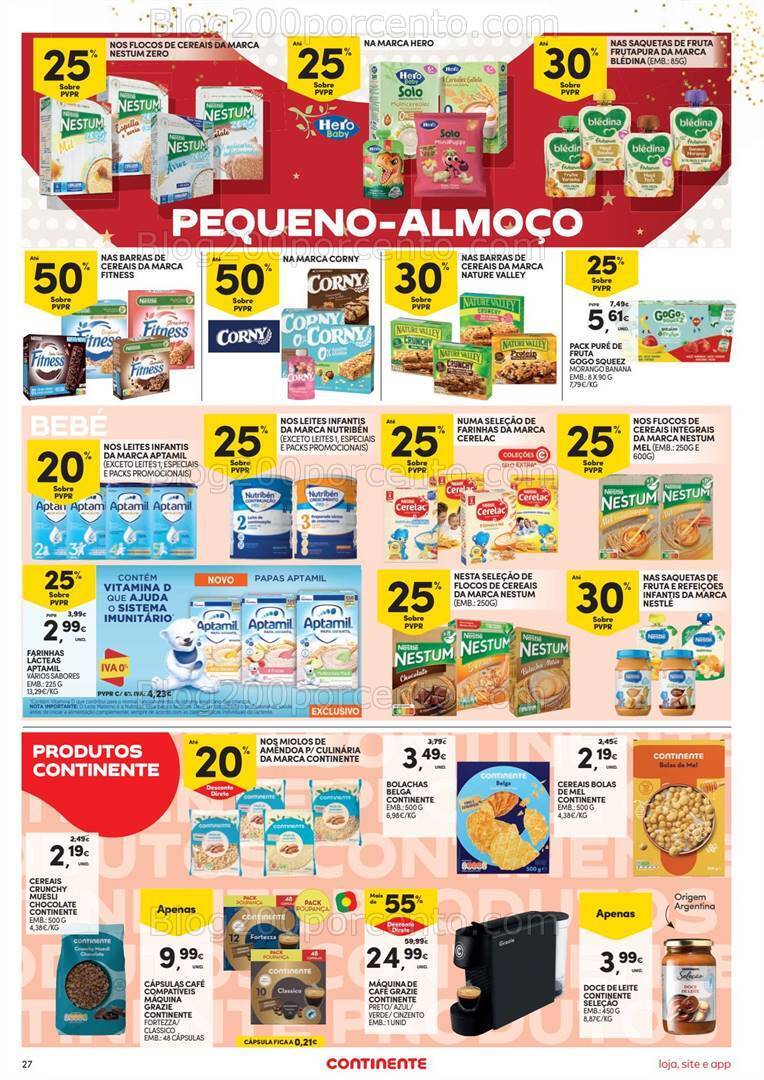 Antevisão Folheto CONTINENTE Promoções de 28 novembro a 4 dezembro