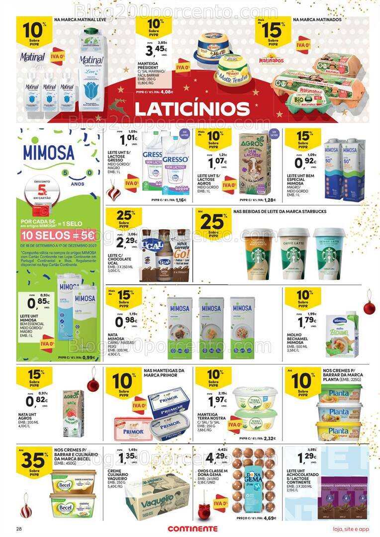 Antevisão Folheto CONTINENTE Promoções de 28 novembro a 4 dezembro
