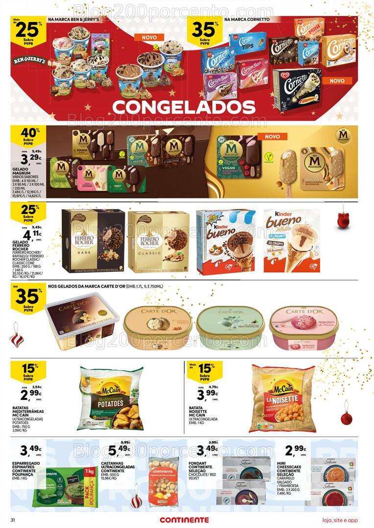 Antevisão Folheto CONTINENTE Promoções de 28 novembro a 4 dezembro