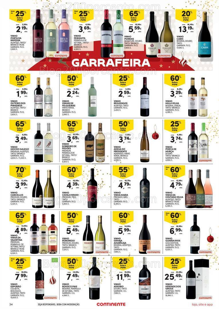 Antevisão Folheto CONTINENTE Promoções de 28 novembro a 4 dezembro