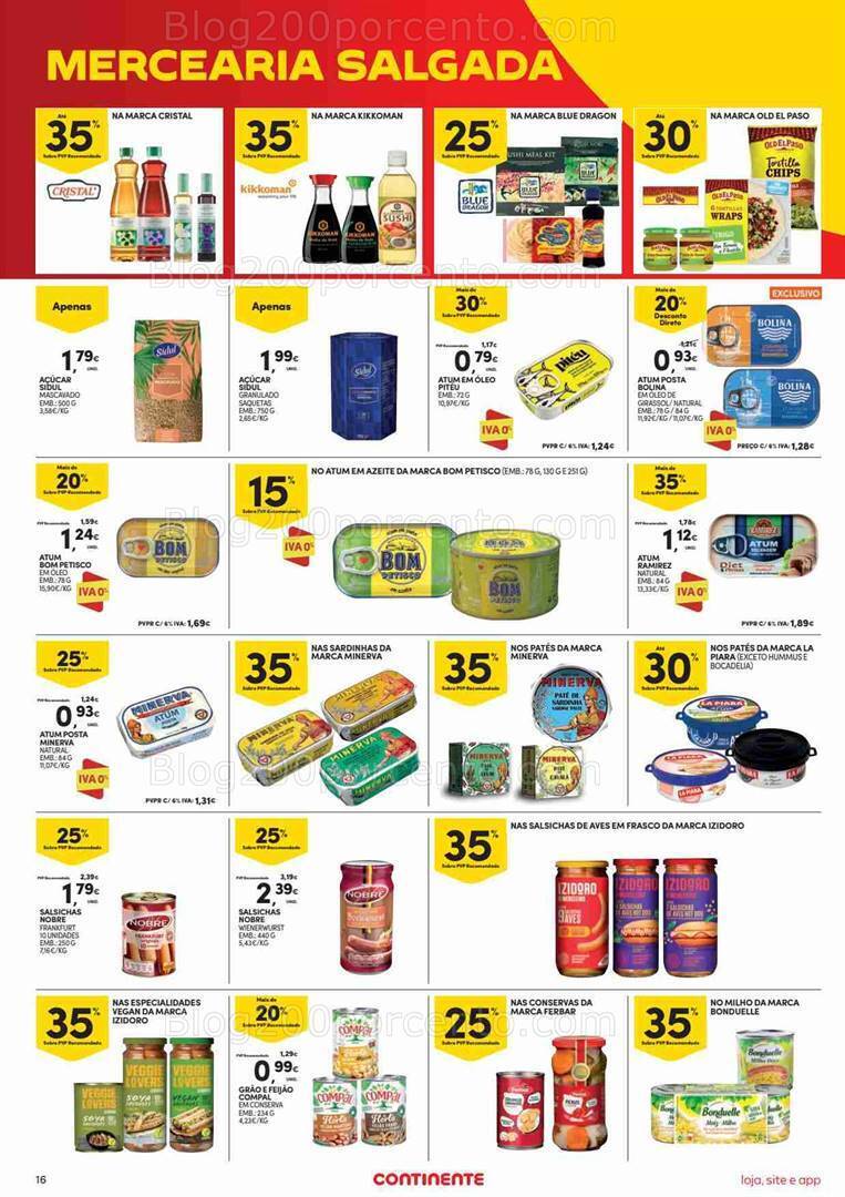 Antevisão Folheto CONTINENTE Promoções de 29 agosto a 4 setembro