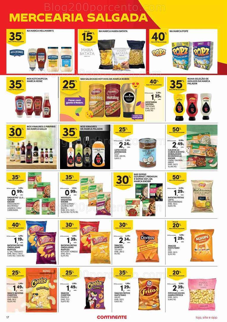 Antevisão Folheto CONTINENTE Promoções de 29 agosto a 4 setembro