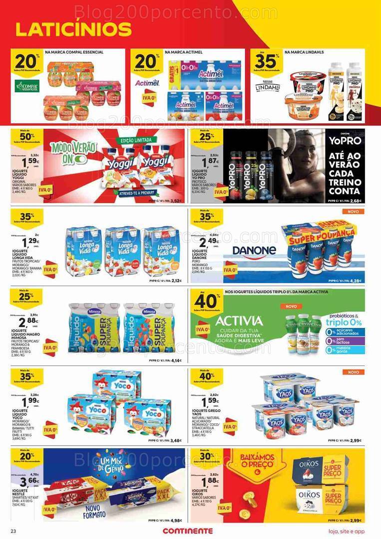 Antevisão Folheto CONTINENTE Promoções de 29 agosto a 4 setembro