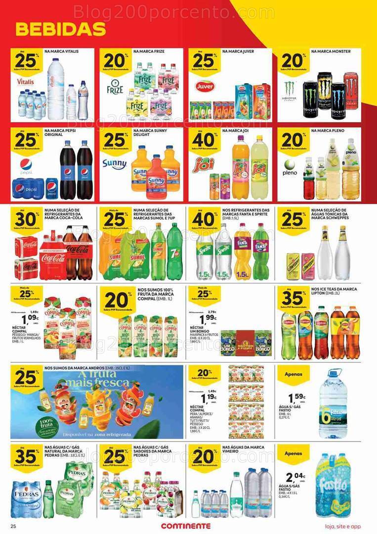 Antevisão Folheto CONTINENTE Promoções de 29 agosto a 4 setembro