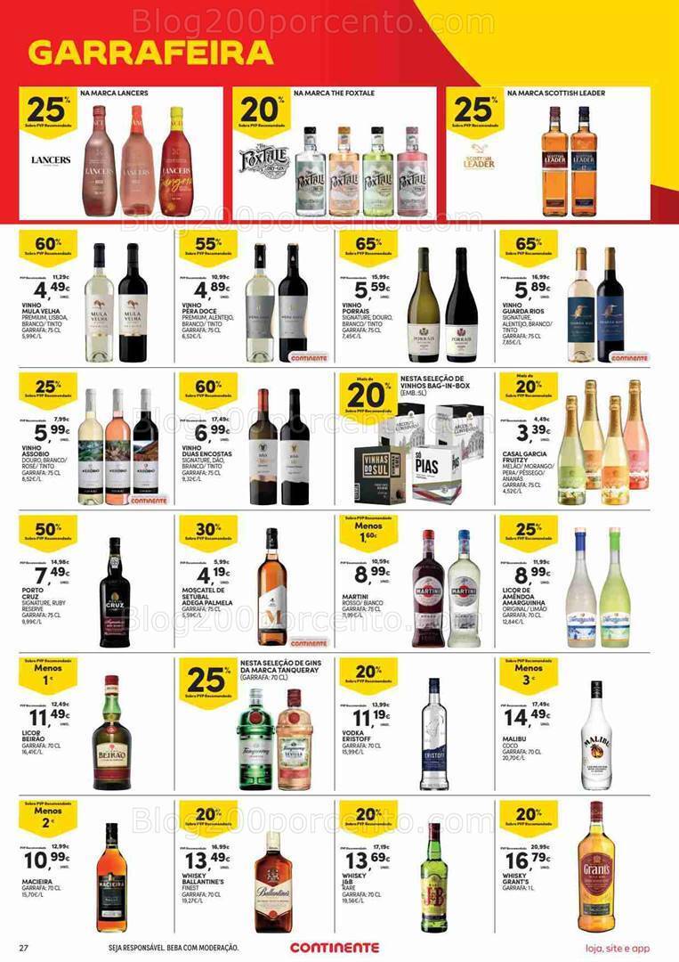 Antevisão Folheto CONTINENTE Promoções de 29 agosto a 4 setembro