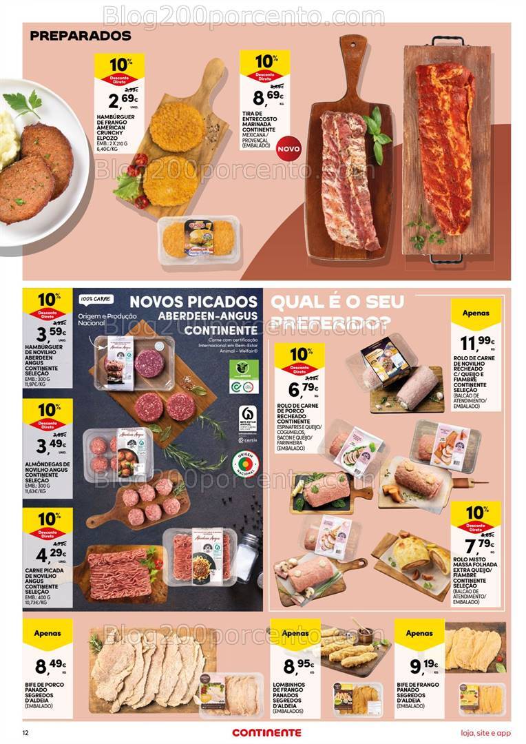 Antevisão Folheto CONTINENTE Promoções de 29 outubro a 4 novembro