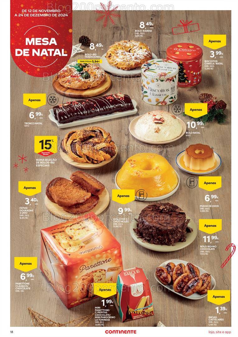 Antevisão Folheto CONTINENTE Promoções de 3 a 9 dezembro