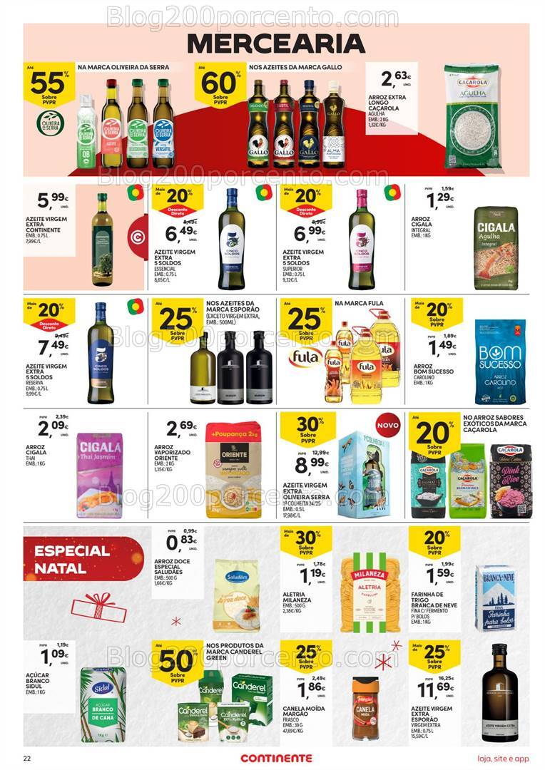 Antevisão Folheto CONTINENTE Promoções de 3 a 9 dezembro
