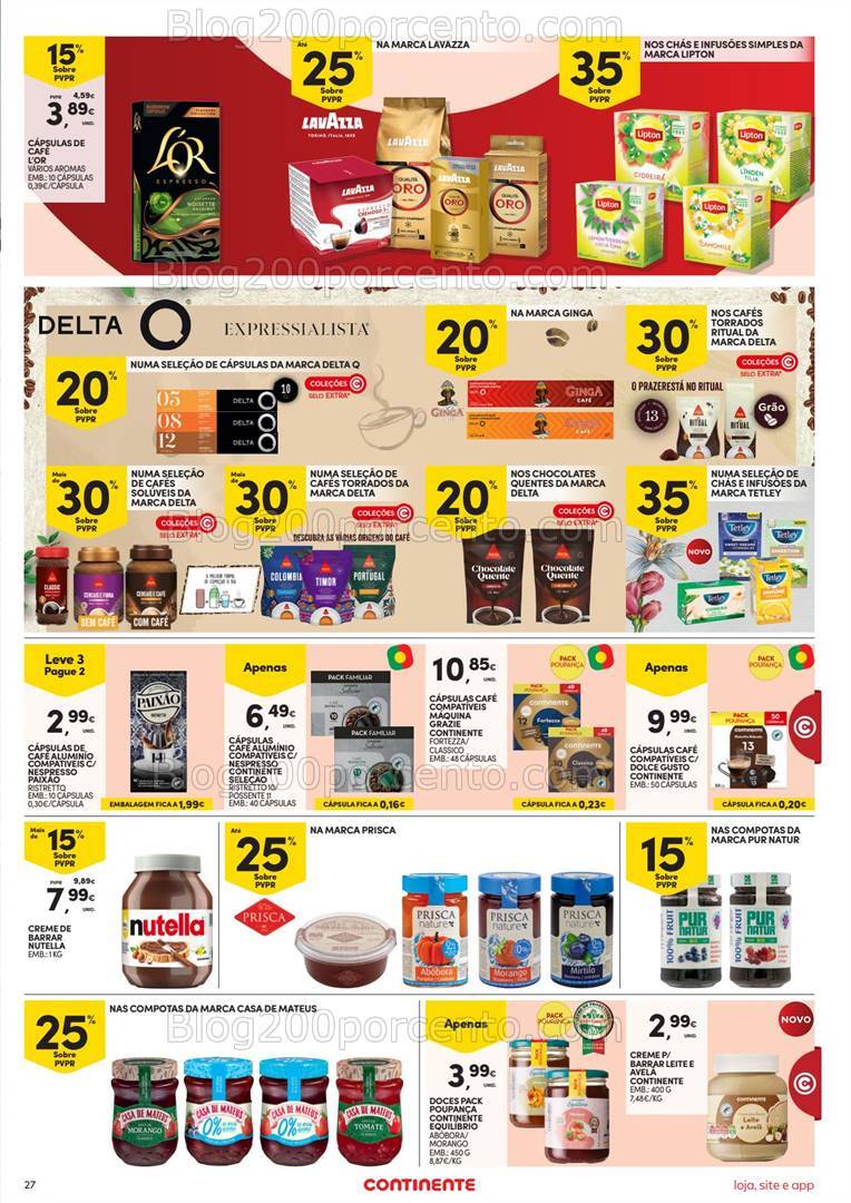 Antevisão Folheto CONTINENTE Promoções de 3 a 9 dezembro