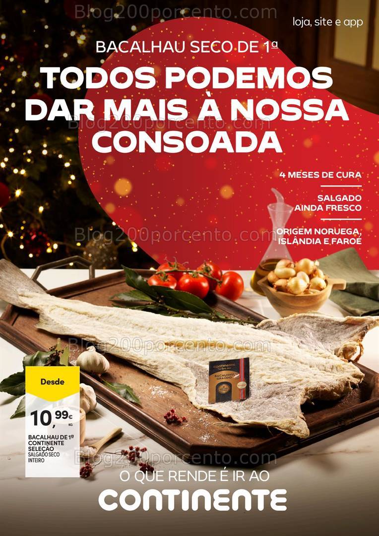 Antevisão Folheto CONTINENTE Promoções de 3 a 9 dezembro