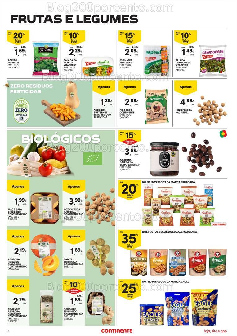 Antevisão Folheto CONTINENTE Promoções de 3 a 9 dezembro