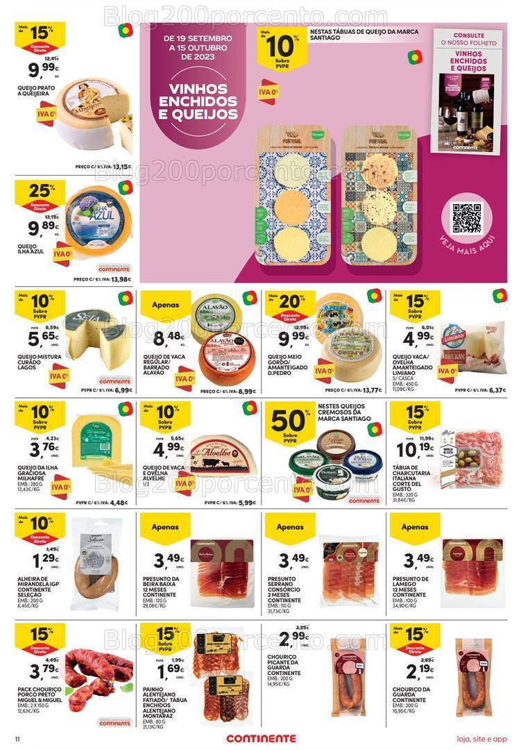 Antevisão Folheto CONTINENTE Promoções de 3 a 9 outubro