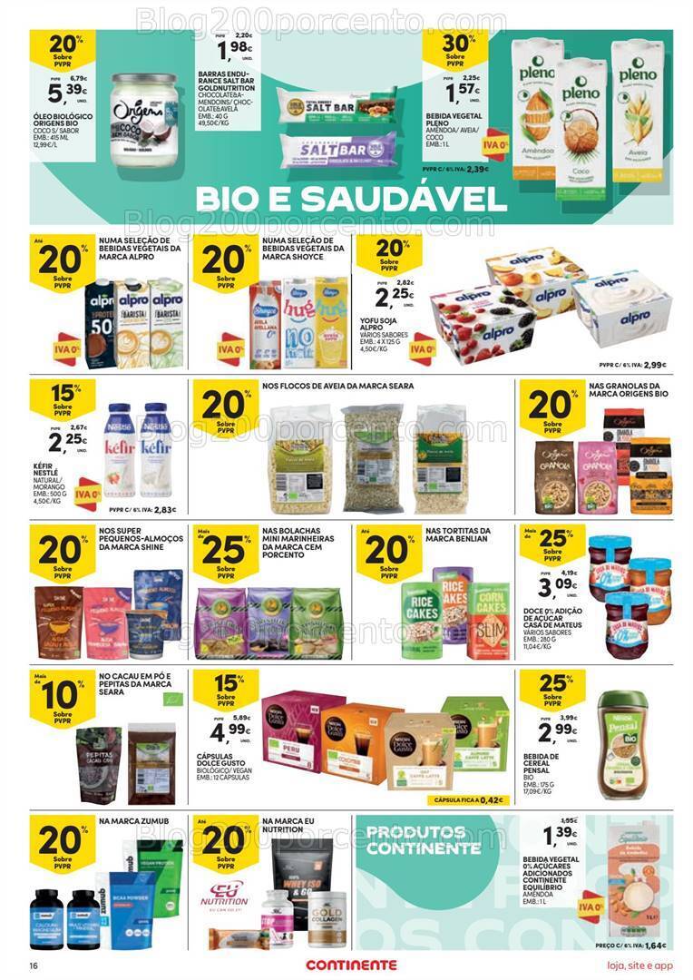 Antevisão Folheto CONTINENTE Promoções de 3 a 9 outubro