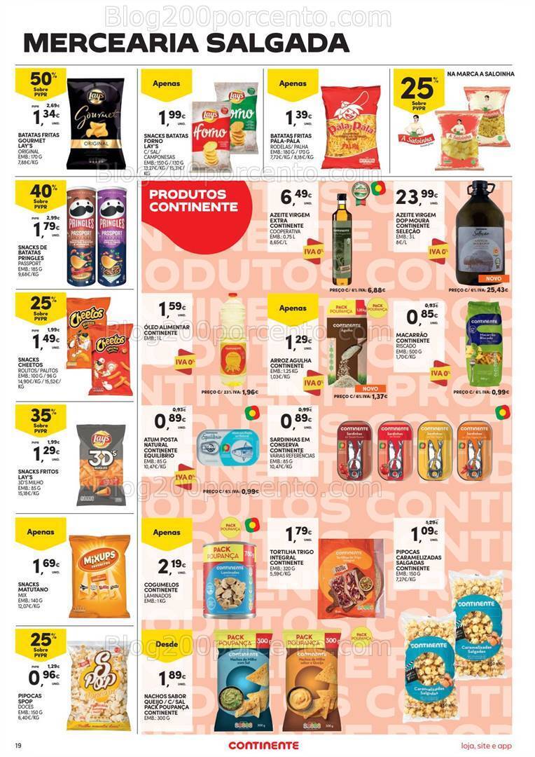 Antevisão Folheto CONTINENTE Promoções de 3 a 9 outubro