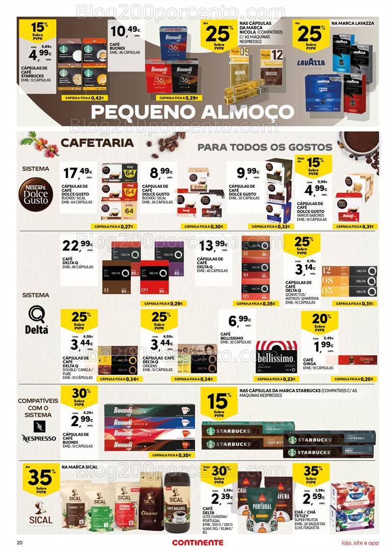 Antevisão Folheto CONTINENTE Promoções de 3 a 9 outubro
