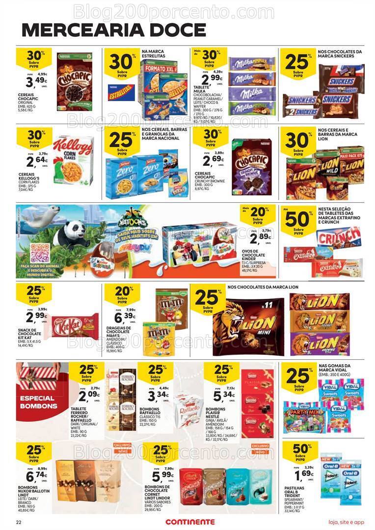 Antevisão Folheto CONTINENTE Promoções de 3 a 9 outubro