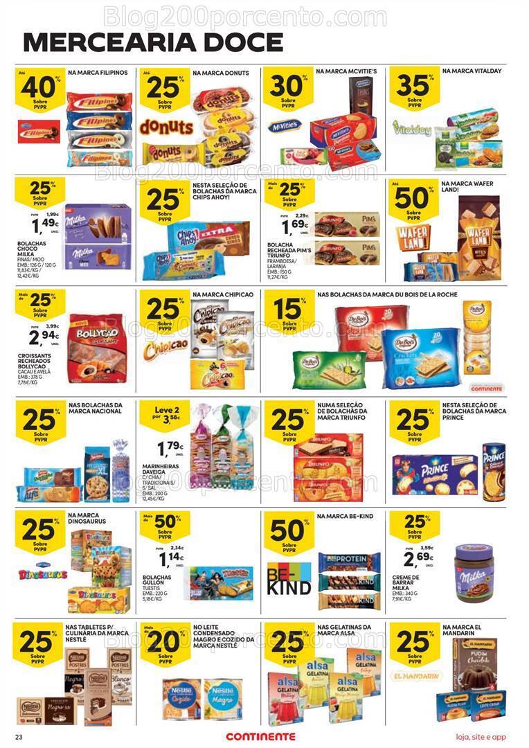 Antevisão Folheto CONTINENTE Promoções de 3 a 9 outubro