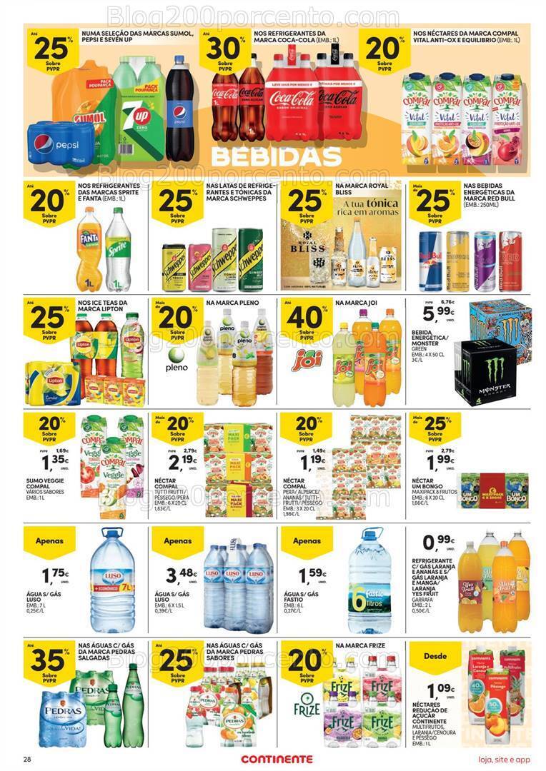 Antevisão Folheto CONTINENTE Promoções de 3 a 9 outubro