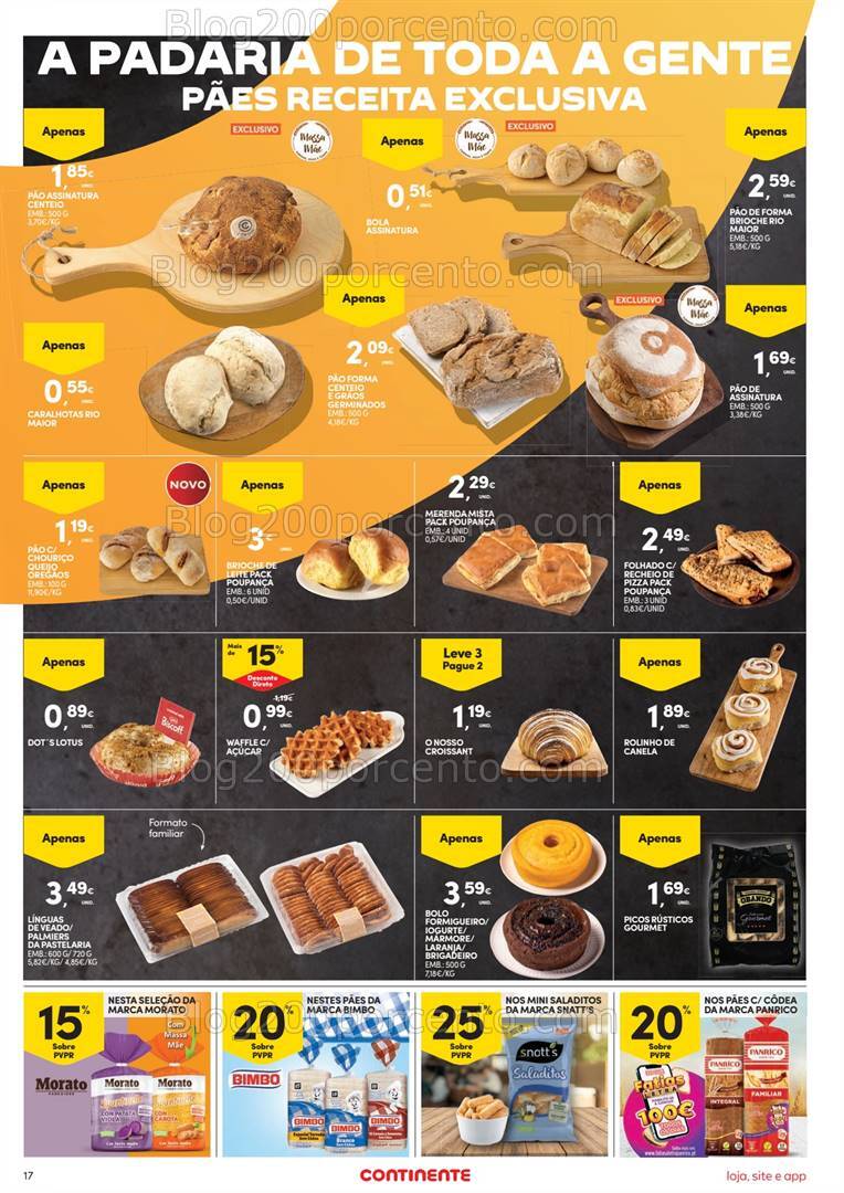 Antevisão Folheto CONTINENTE Promoções de 3 a 9 setembro