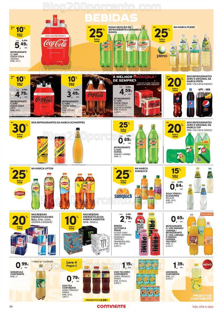 Antevisão Folheto CONTINENTE Promoções de 3 a 9 setembro