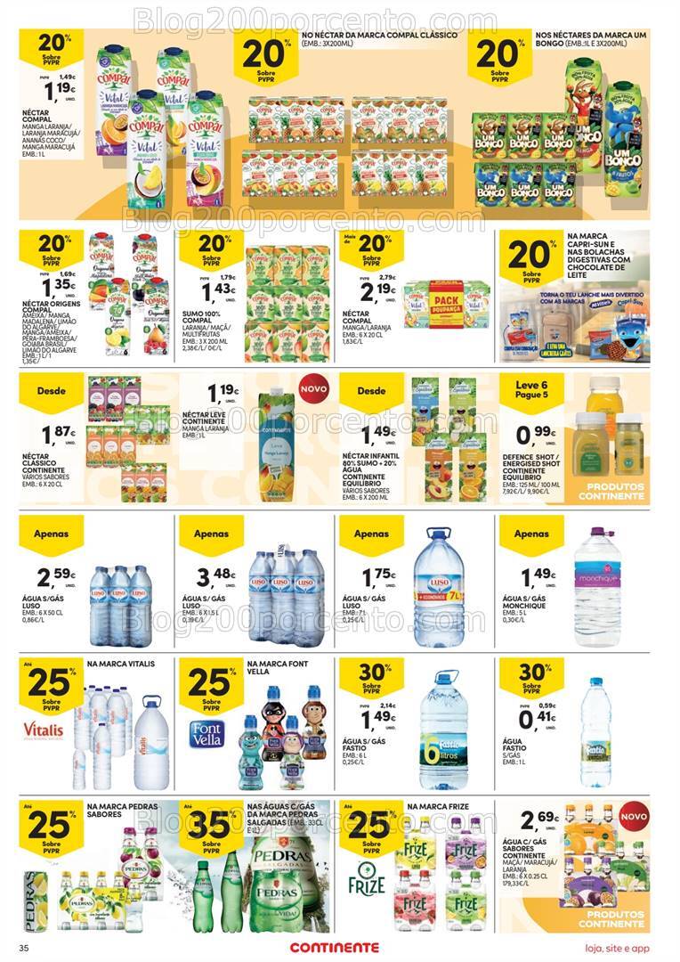 Antevisão Folheto CONTINENTE Promoções de 3 a 9 setembro