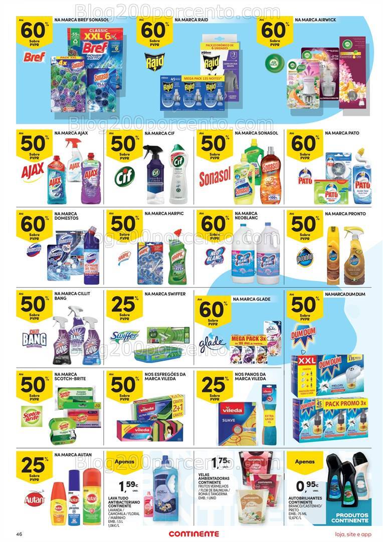 Antevisão Folheto CONTINENTE Promoções de 3 a 9 setembro