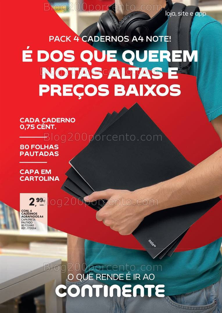Antevisão Folheto CONTINENTE Promoções de 3 a 9 setembro