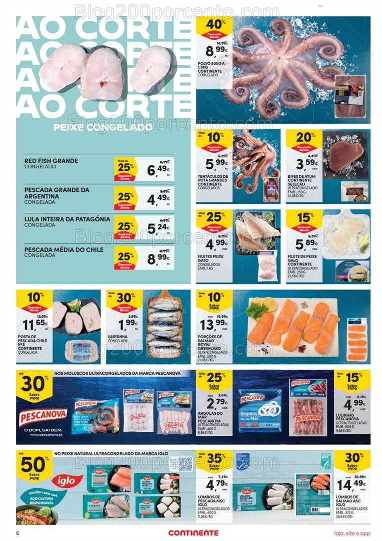 Antevisão Folheto CONTINENTE Promoções de 3 a 9 setembro