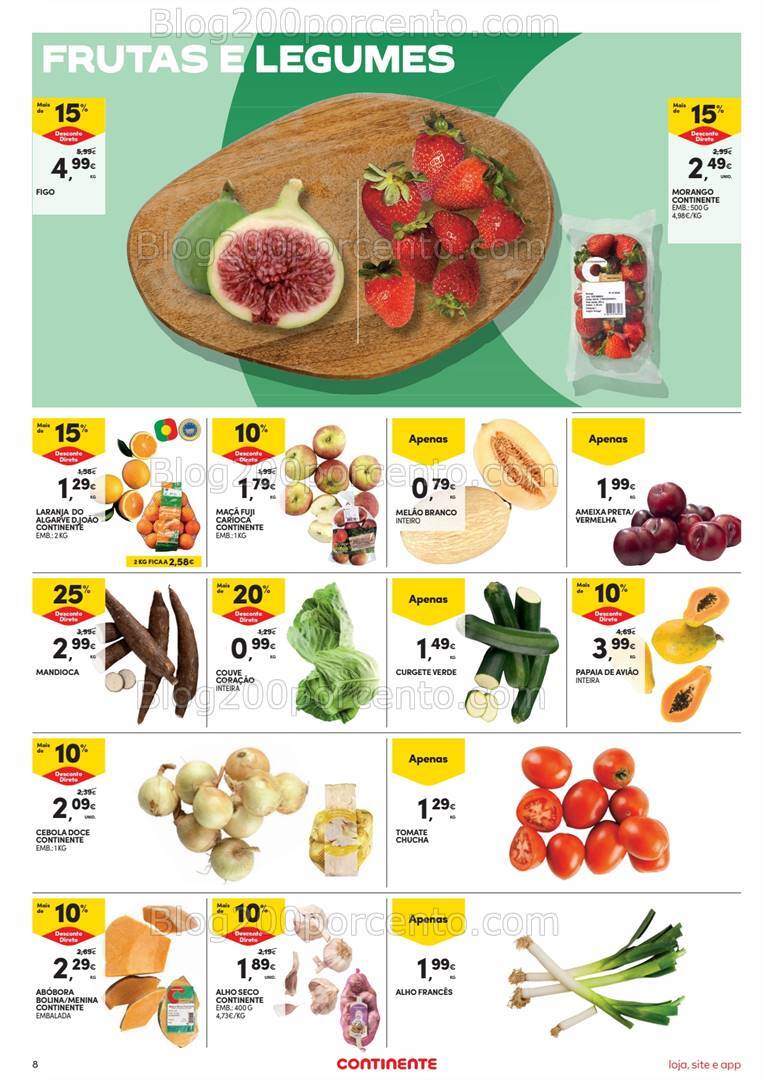 Antevisão Folheto CONTINENTE Promoções de 3 a 9 setembro