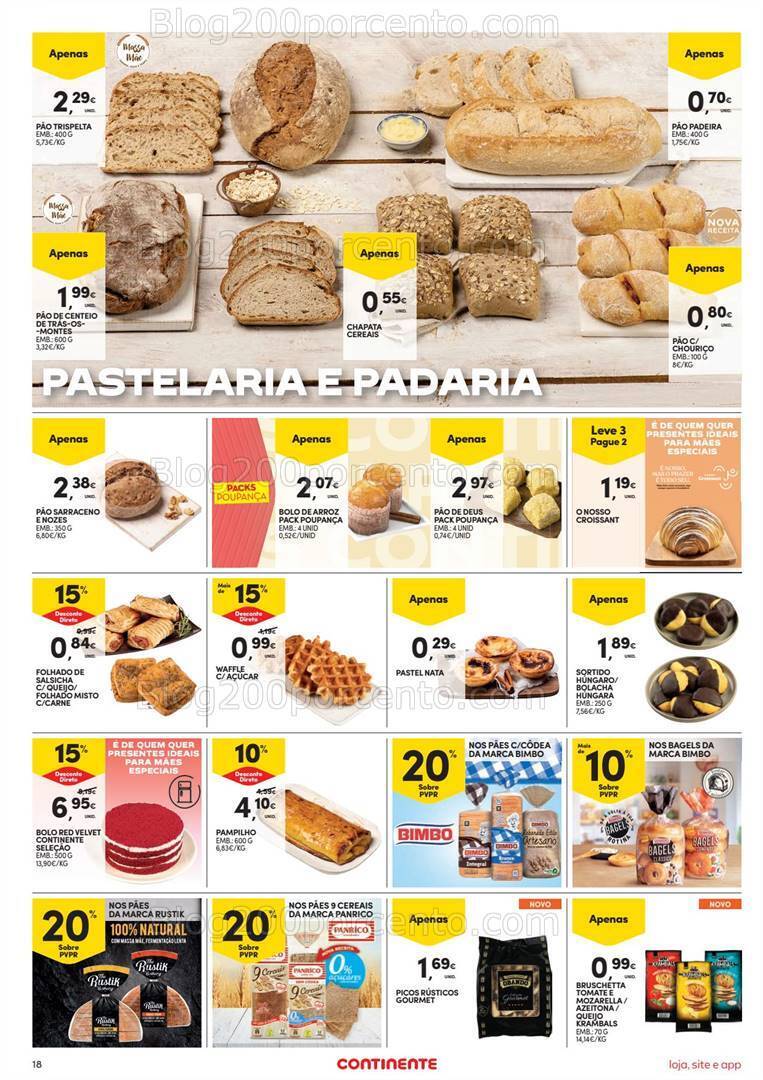 Antevisão Folheto CONTINENTE Promoções de 30 abril a 6 maio