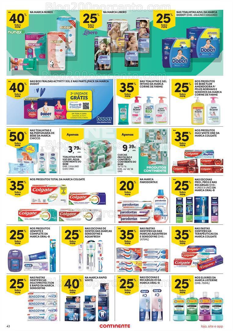 Antevisão Folheto CONTINENTE Promoções de 30 abril a 6 maio