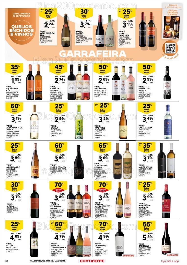 Antevisão Folheto CONTINENTE Promoções de 30 janeiro a 5 fevereiro