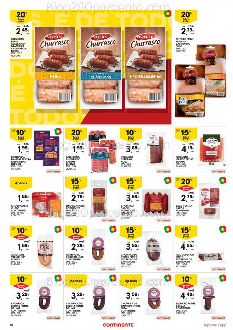 Antevisão Folheto CONTINENTE Promoções de 30 julho a 5 agosto