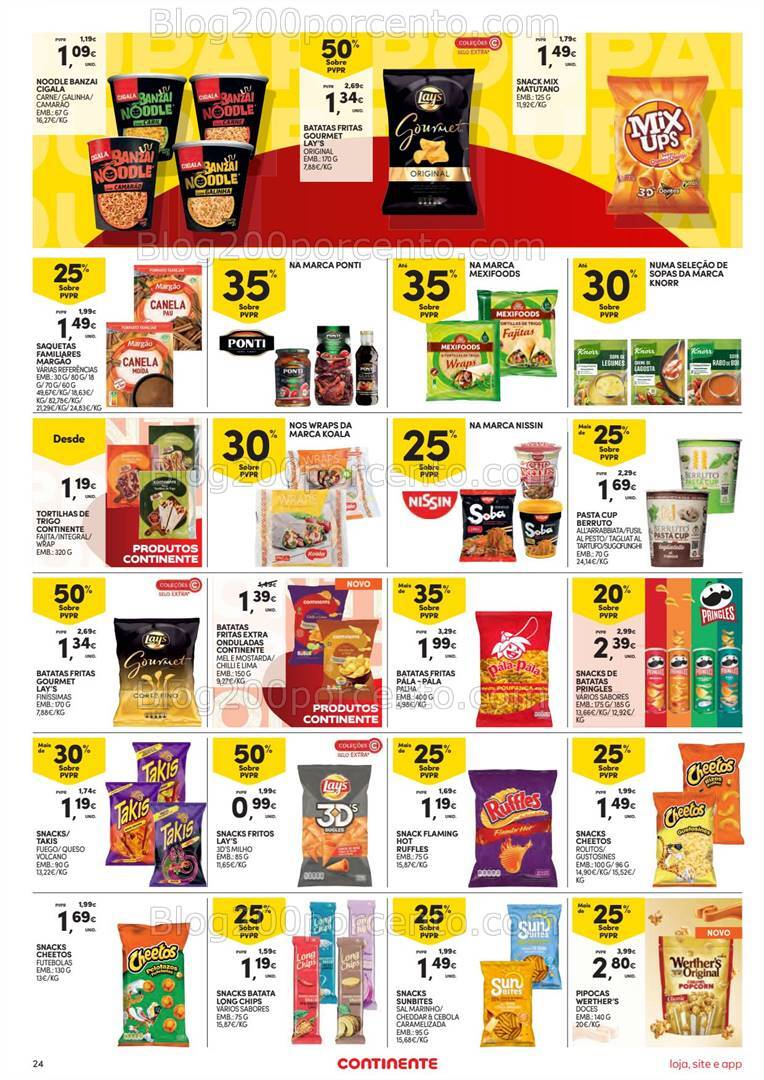 Antevisão Folheto CONTINENTE Promoções de 30 julho a 5 agosto