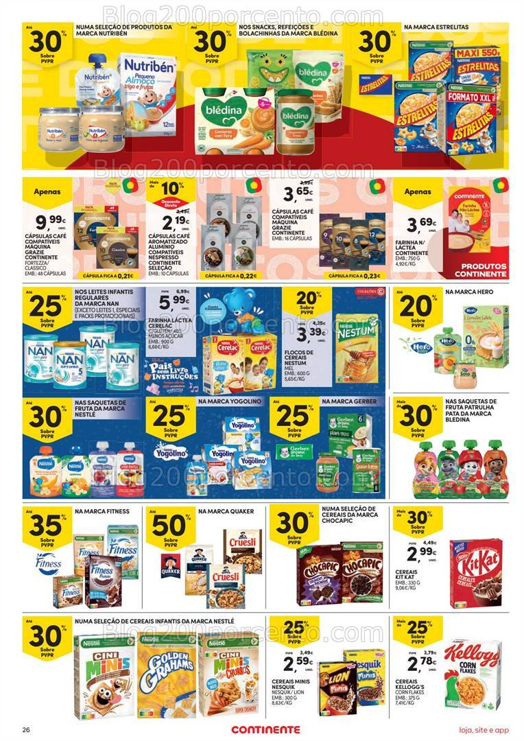 Antevisão Folheto CONTINENTE Promoções de 30 julho a 5 agosto