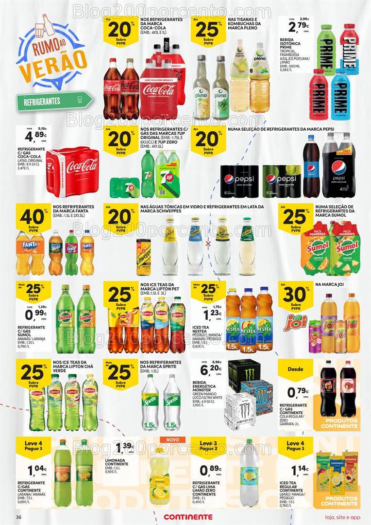 Antevisão Folheto CONTINENTE Promoções de 30 julho a 5 agosto