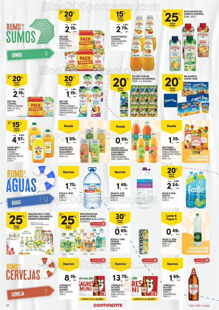 Antevisão Folheto CONTINENTE Promoções de 30 julho a 5 agosto
