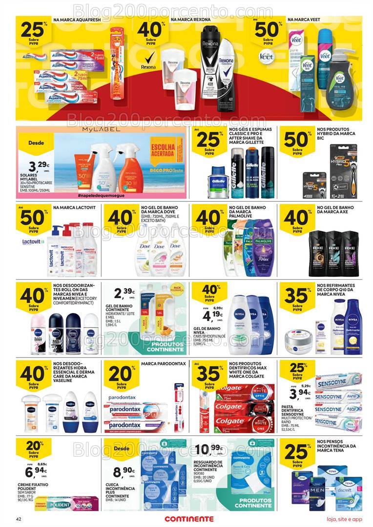 Antevisão Folheto CONTINENTE Promoções de 30 julho a 5 agosto