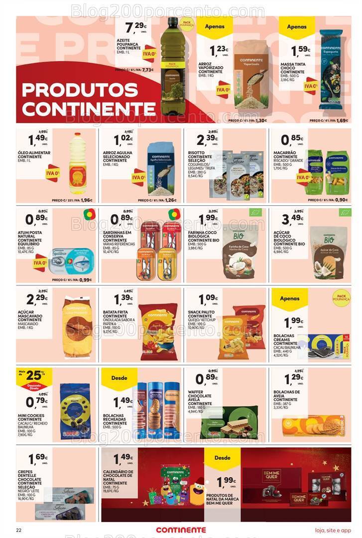 Antevisão Folheto CONTINENTE Feira Marca Própria Promoções de 31 outubro a 6 novembro