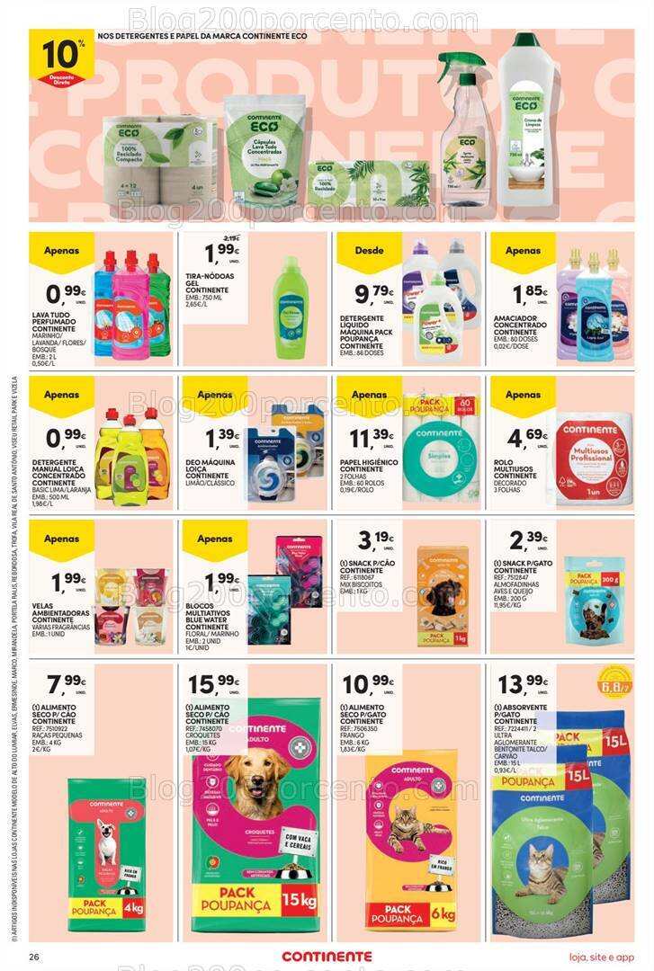 Antevisão Folheto CONTINENTE Feira Marca Própria Promoções de 31 outubro a 6 novembro