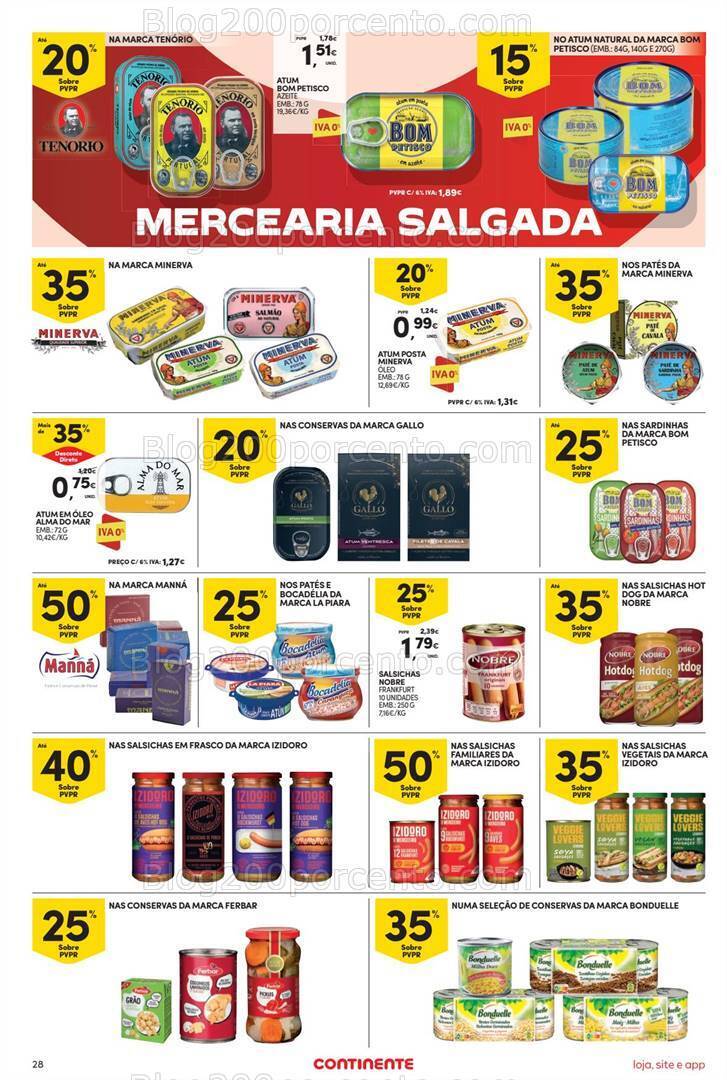 Antevisão Folheto CONTINENTE Promoções de 31 outubro a 6 novembro