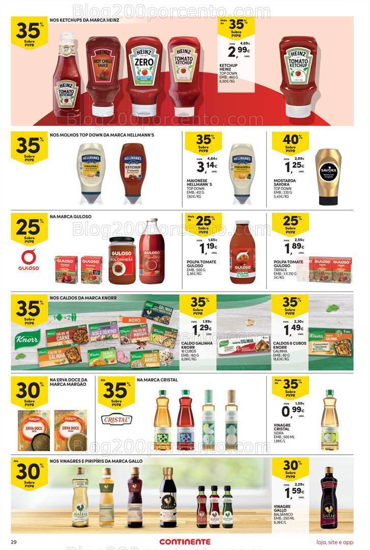 Antevisão Folheto CONTINENTE Promoções de 31 outubro a 6 novembro